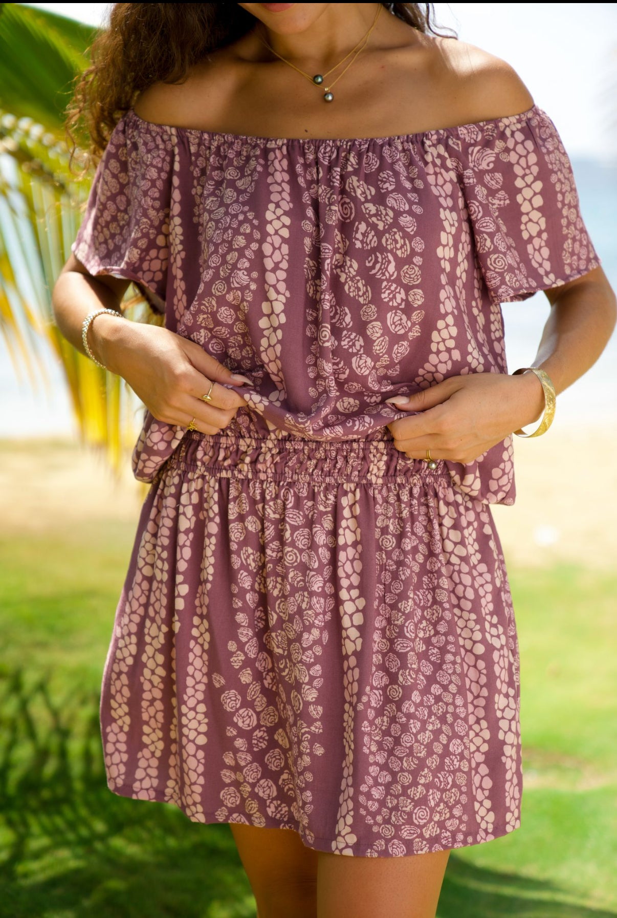 Kahelelani Kona Dress in Loke