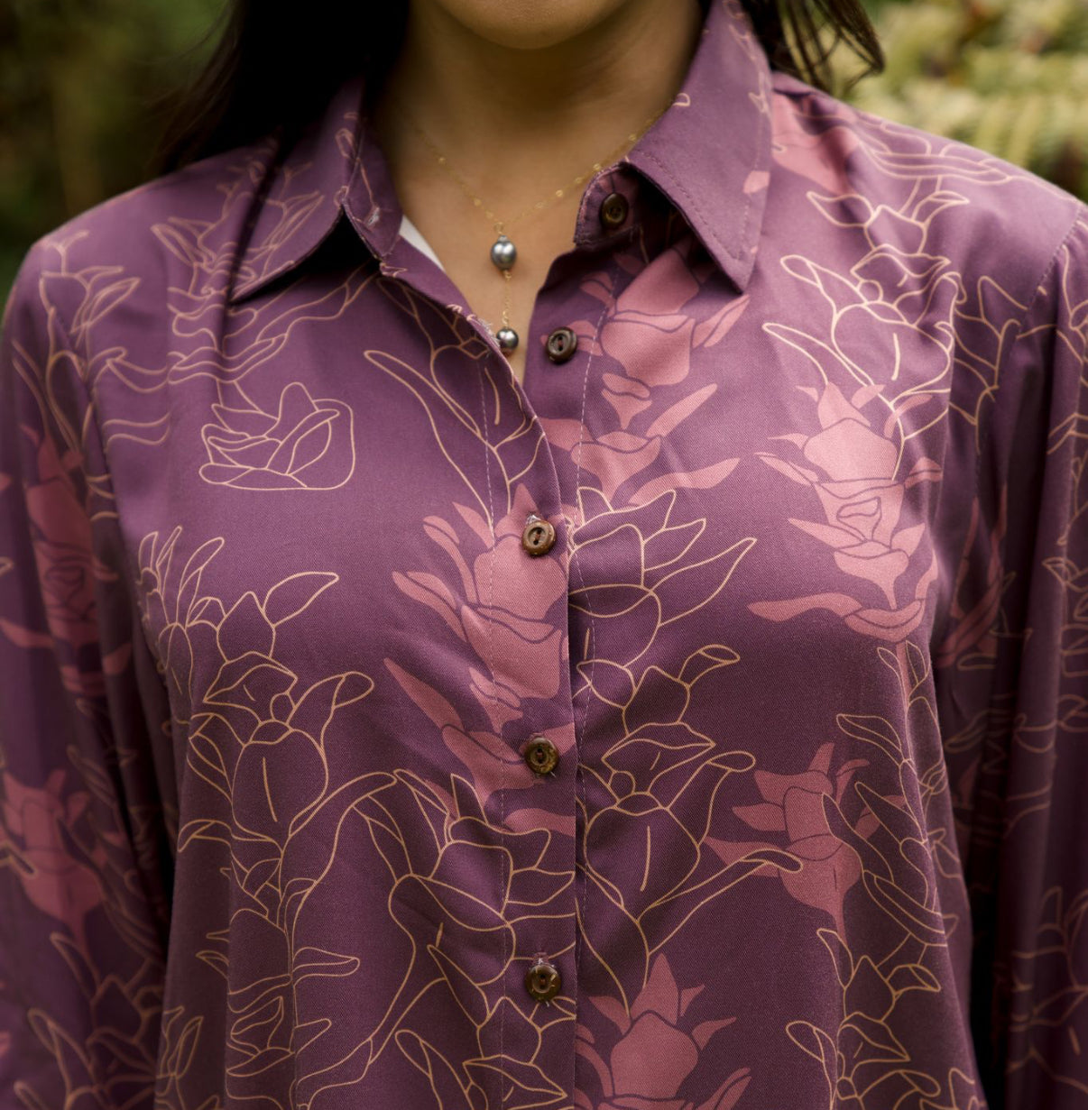 Panina Dress-Liko Lehua in Poni (purple)
