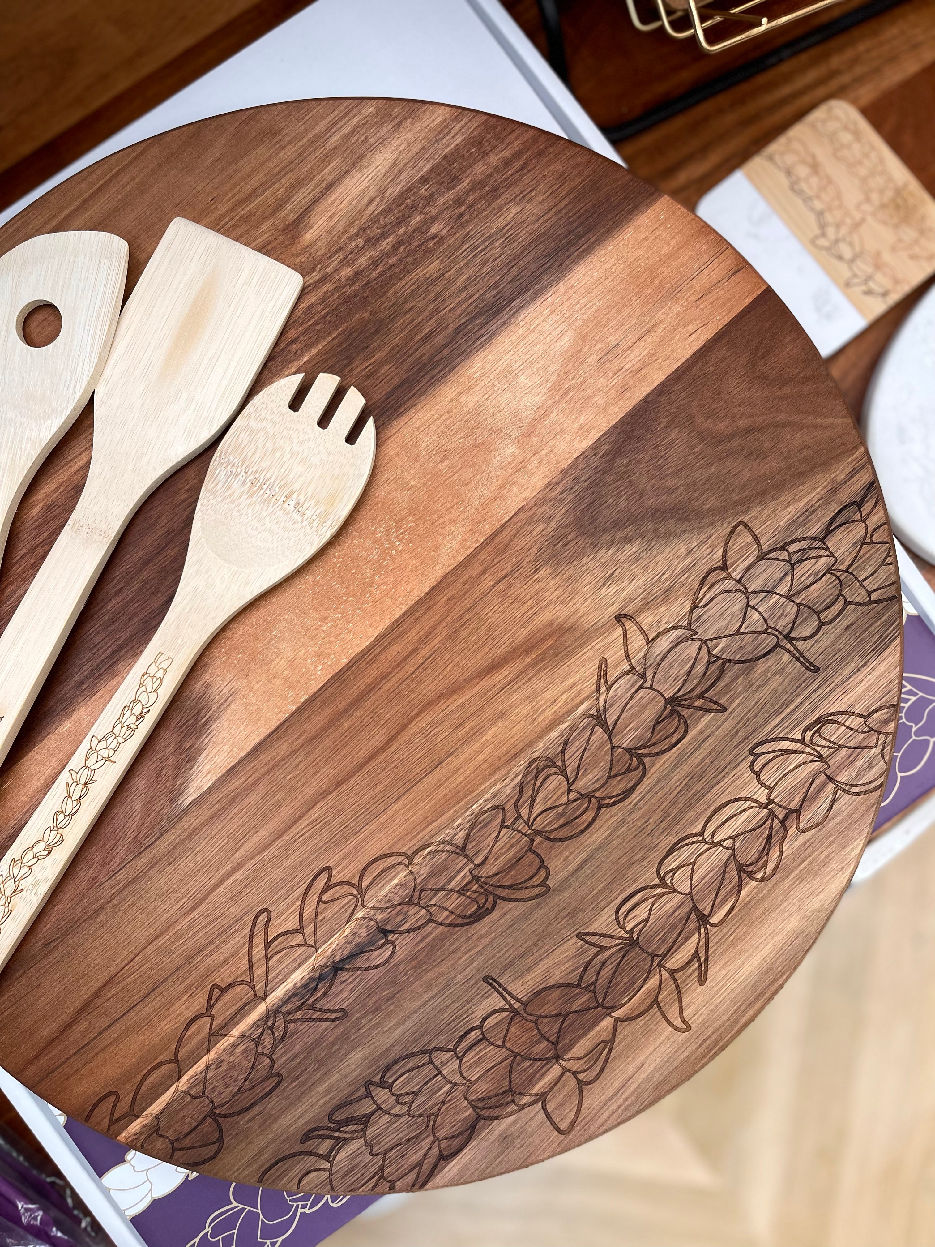 Lei Pīkake Lazy Susan (18")