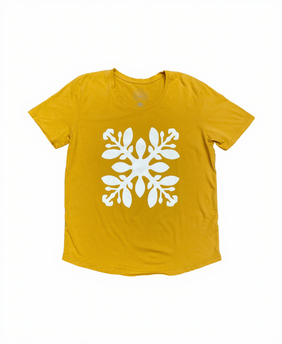 Puakenikeni Quilt Tee