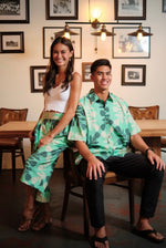 Quilt Aloha Shirt - Green