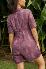 Kanoe Romper-Liko Lehua in Poni (purple)