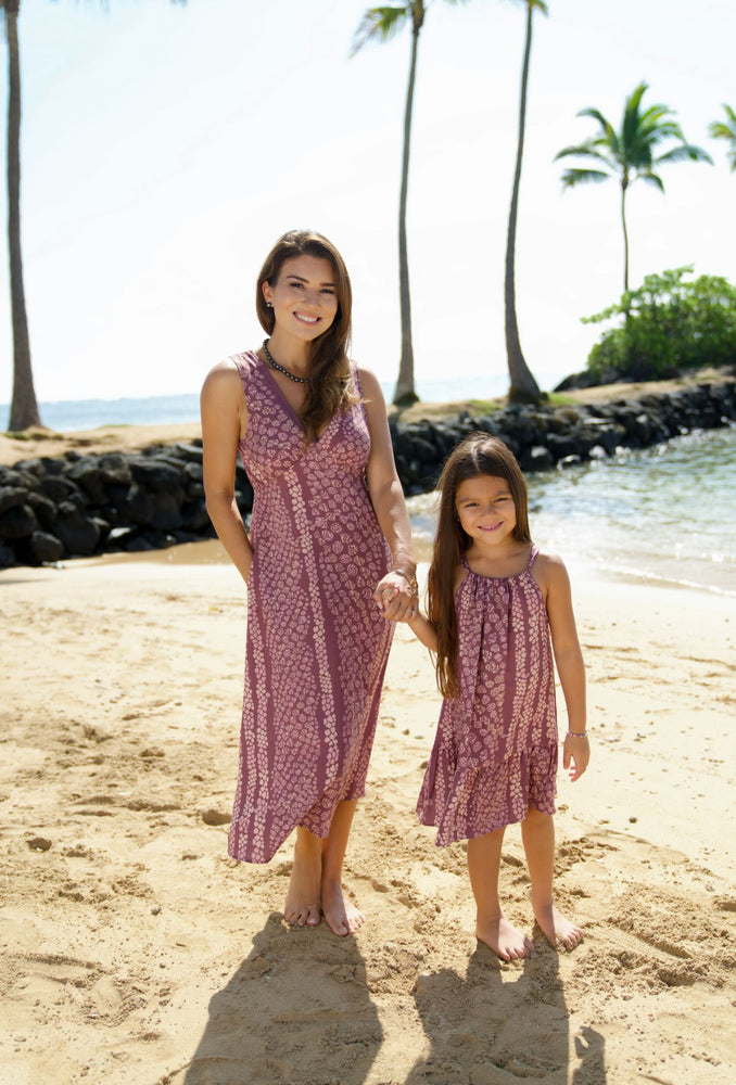 Kahelelani Moana Tea Dress-in Loke