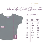 Punahele Short Sleeve Top - Black ALL SALES FINAL