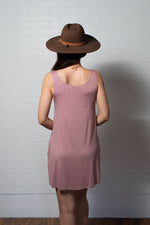 Punahele Tank Dress-Mauve ALL SALES FINAL