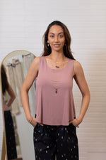 Punahele Tank Top - Mauve ALL SALES FINAL