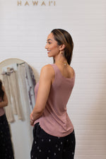 Punahele Tank Top - Mauve ALL SALES FINAL