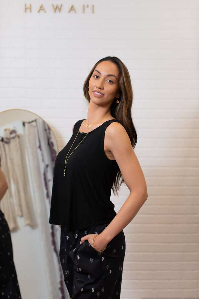 Punahele Tank Top - Black ALL SALES FINAL
