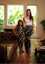 Lei Pīkake Keiki Aloha Dress-Vintage Charcoal