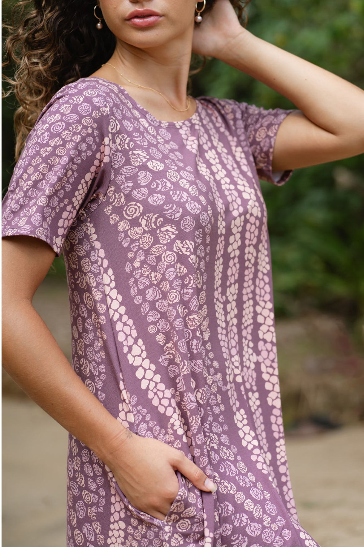 Kahelelani Punahele Tee Dress in Loke