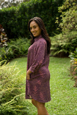 Panina Dress-Liko Lehua in Poni (purple)