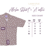 Kāne Aloha Shirt - ʻAʻaliʻi Maroon ALL SALES FINAL