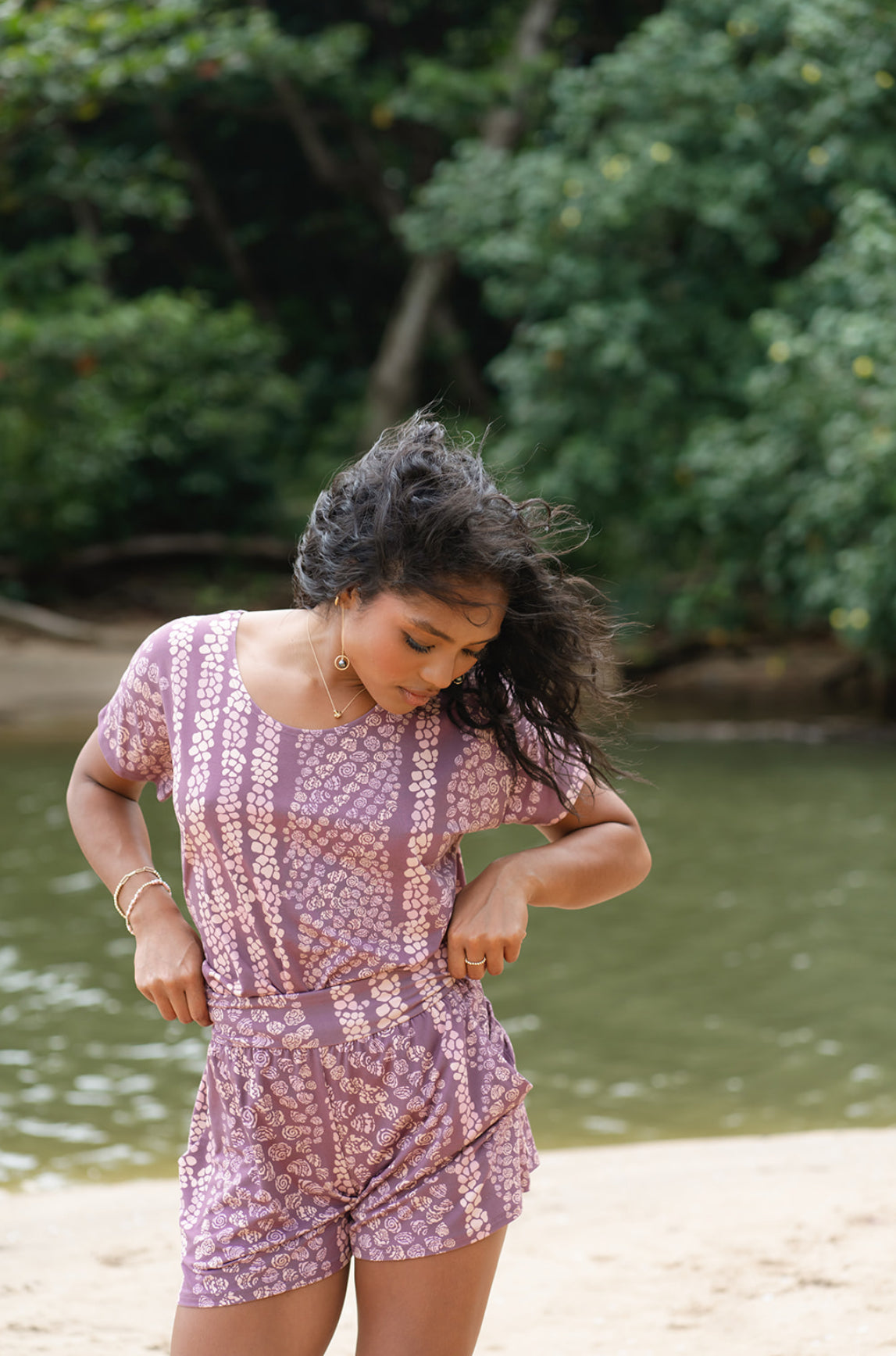 Kahelelani Shorts in Loke