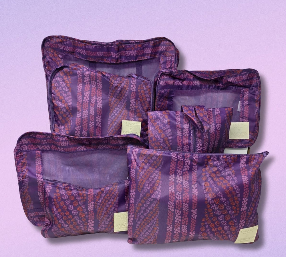 **Pre-Sale** Exclusive Laha'ole x Hawaiian Airlines - Packing Cubes
