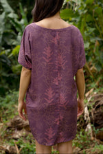 Kanani Dress-Liko Lehua in Poni (purple)
