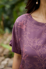 Kanani Dress-Liko Lehua in Poni (purple)