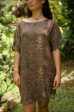 Kanani Dress-Liko Lehua in Honua (earth)