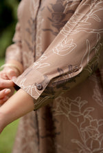 Panina Dress- Liko Lehua in Maku'e (brown)