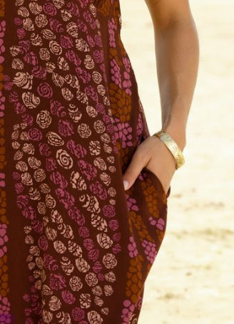 Kahelelani Moana Tea Dress-in Maku'e