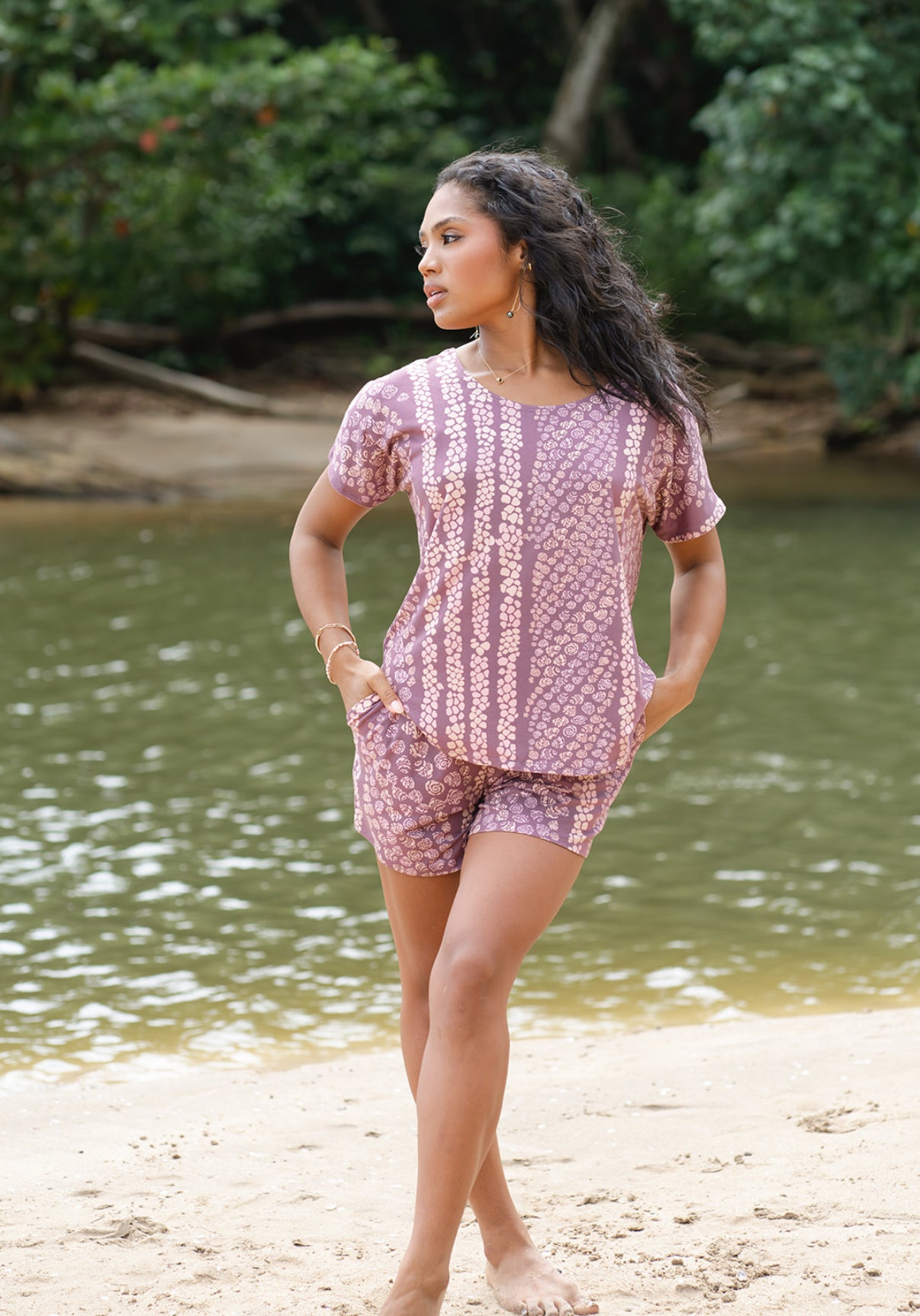 Kahelelani Shorts in Loke