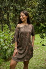 Kanani Dress-Liko Lehua in Honua (earth)