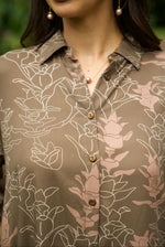 Panina Dress-Liko Lehua in Honua (earth)
