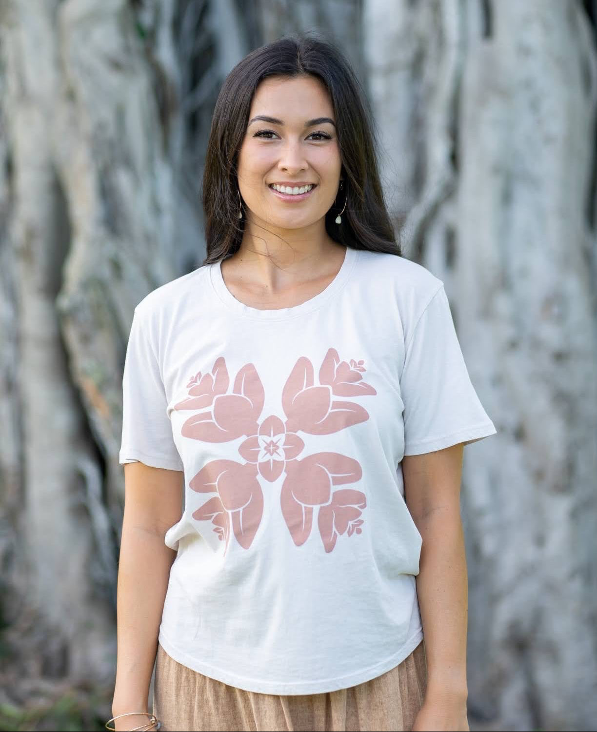 Quilt Tee - Liko Lehua