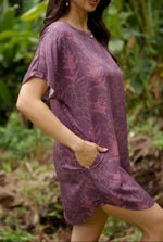 Kanani Dress-Liko Lehua in Poni (purple)