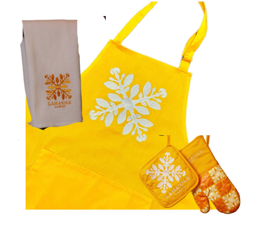 Quilt Kitchen Set-Yellow