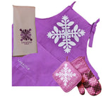 Quilt Kitchen Set-Purple