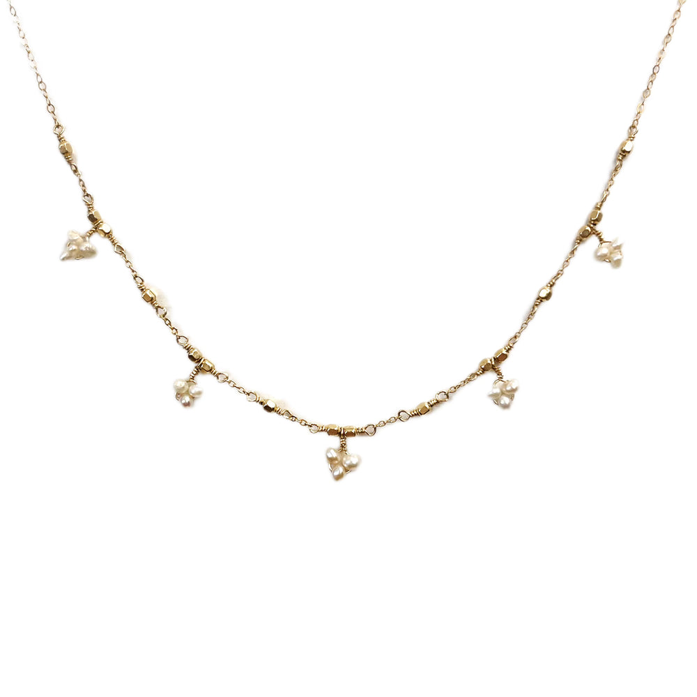 Floral Bead Necklace