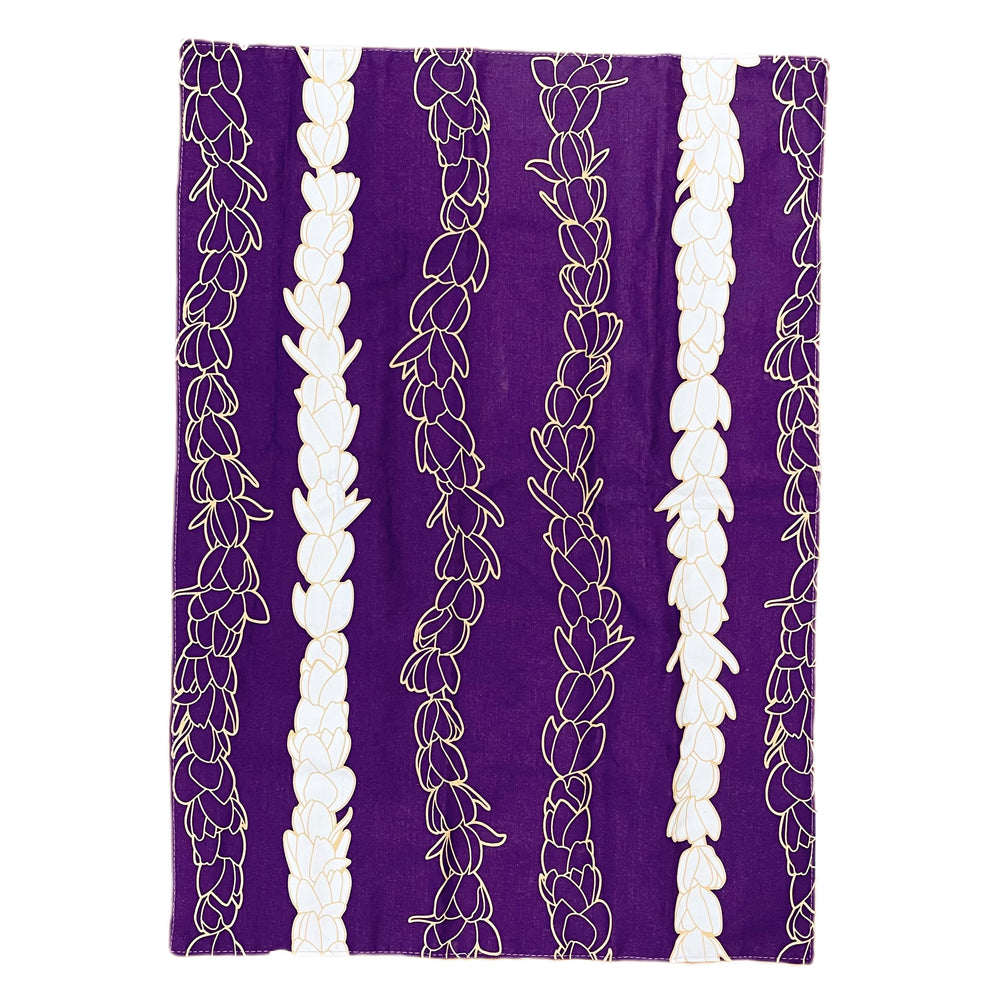Pīkake Lei Tea Towel - Poni/Purple