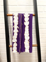 Pīkake Lei Tea Towel - Poni/Purple