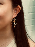 Pink Pearl Drop Dangles