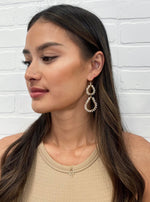Double Drop Gem Dangles