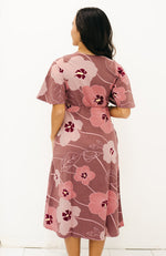 Hau Temple Dress - Mauve