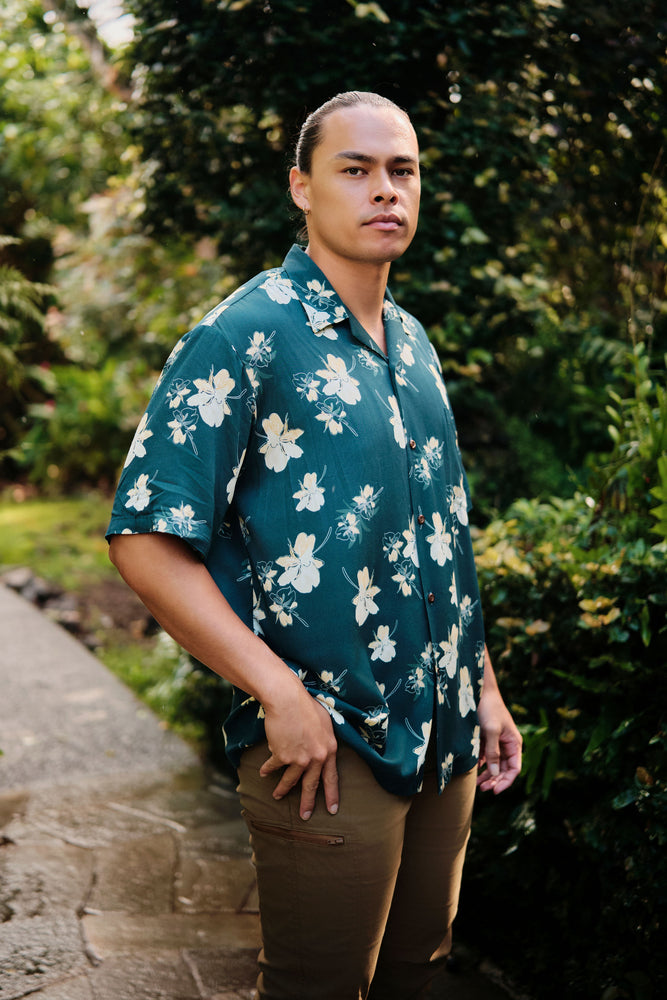 Kāne Aloha Shirt - Ginger