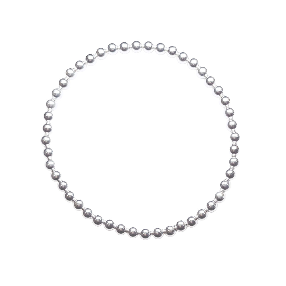 Classic Bead Bracelet (4mm)