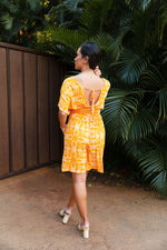 Quilt Shorts Romper - Puakenikeni