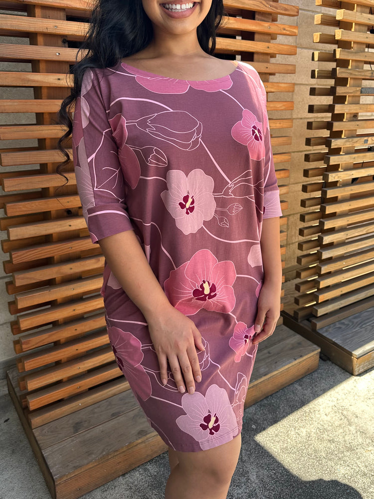 Hau Short Dress - Mauve
