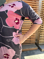 Hau Short Dress - Charcoal