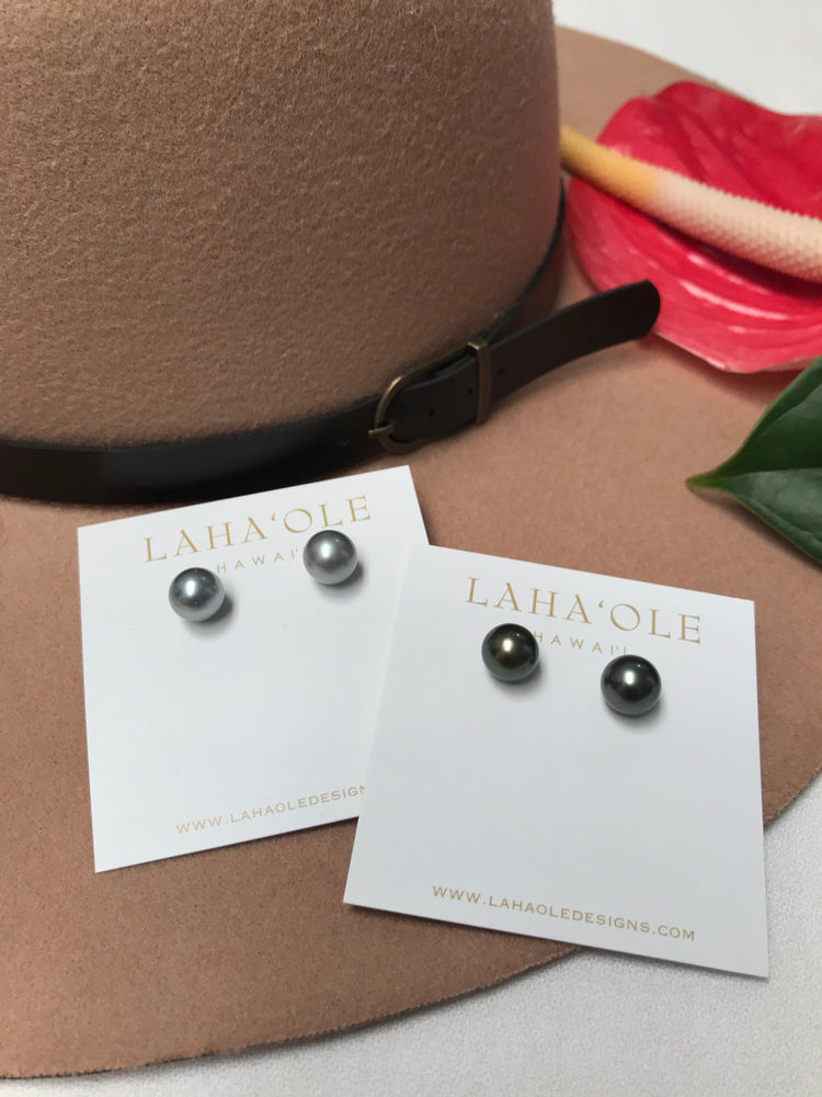 Tahitian Pearl Studs