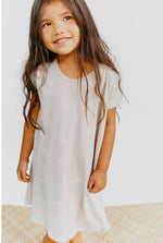 Naupaka Lani Dress (Keiki) - Sandfoam